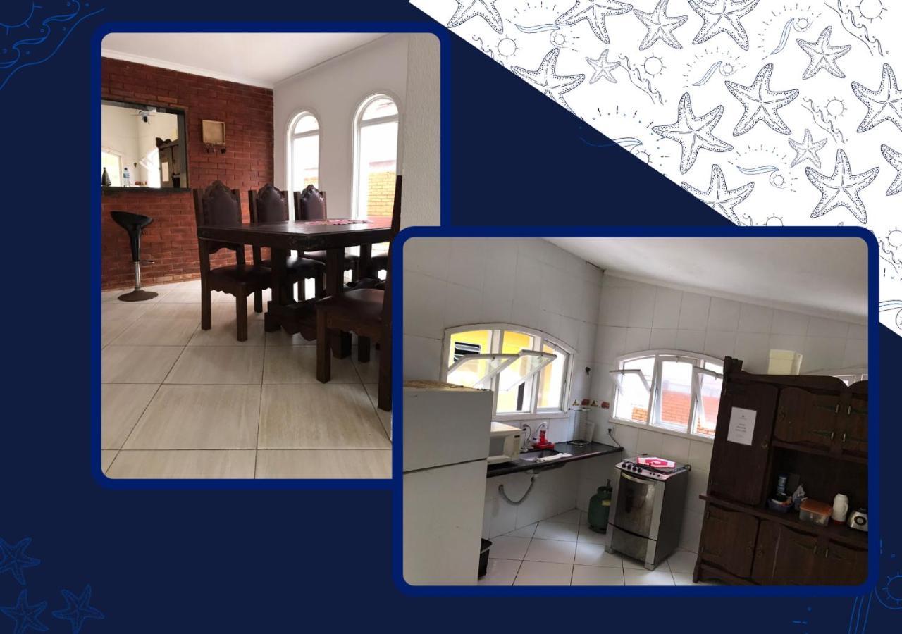 Hostel Estrela Do Mar - Pe Na Areia Itanhaém Eksteriør bilde